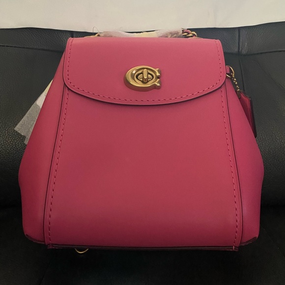 Bnwt Pink Coach Mini Backpack | Poshmark
